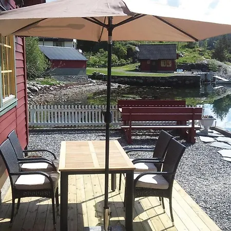Awesome In Hyllestad With Kitchen